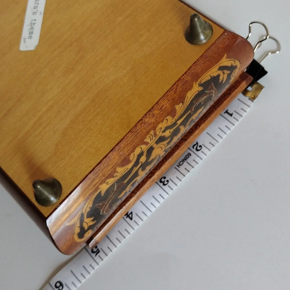 Musical Wooden Jewelry Box from Venice